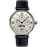 Zeppelin Damenuhr Quarz Hindenburg mit Mondphase