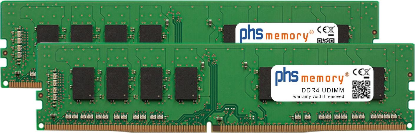 PHS-memory 32GB (2x16GB) Kit RAM Speicher für Gigabyte GA-Z170X-Gaming G1 (rev. 1.0) DDR4 UDIMM 2133MHz (Gigabyte Gaming G1 GA-Z170X (rev. 1.0), 2 x 16GB), RAM Modellspezifisch