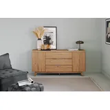 Jahnke Sideboard »LIBRE SB 150«, (1 St.), Sideboard, Kommode, skandinavisch, Montana-Eiche, Breite 150 cm, braun