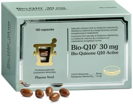 Pharma Nord Bio-Q10 30mg Ubichinon Energie 180 Kapseln