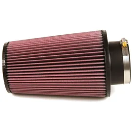 K&N RE-0920 Waschbarer und wiederverwendbarer KFZ und Motorrad Gummi Universalluftfilter