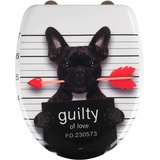 WENKO WC-Sitz »Guilty Dog«, bunt
