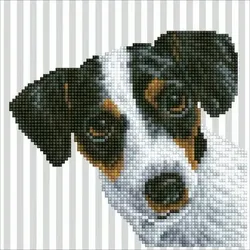 DIAMOND DOTZ® DD3.023 Original Diamond Painting Hund 20 x 20 cm