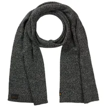 CAMEL ACTIVE Melierter Strickschal Schwarz, | Gr.: onesize