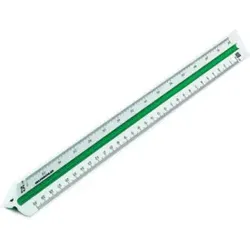 RUMOLD Dreikantmaßstab 1502 30cm 710115 Teil.2 Reduktion