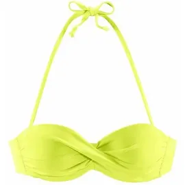 s.Oliver Bandeau-Bikini-Top Damen Grün 32 Cup A