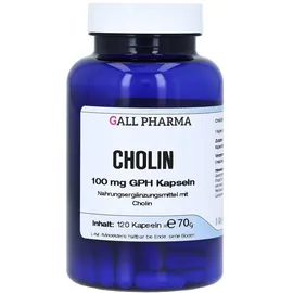GALL PHARMA Cholin 100 mg GPH Kapseln 120 St.