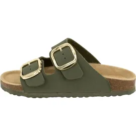 Supersoft Classic Pantoletten (39 EU Khaki) - 39 EU