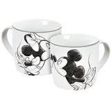 Geda Labels Tasse Mickey Kiss Sketch 0,3 l Grau