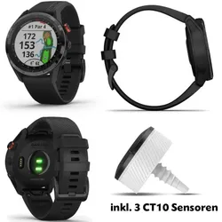 Garmin Approach S62 GPS Golfuhr schwarz inkl. CT10