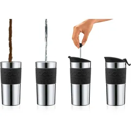 Bodum Travel Press 0,35 l Schwarz