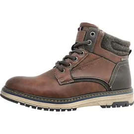 Tom Tailor Schnürstiefel Braun - Gr.: 45