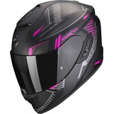 Scorpion EXO-1400 Evo Air Shell Helm, schwarz-pink, Größe S