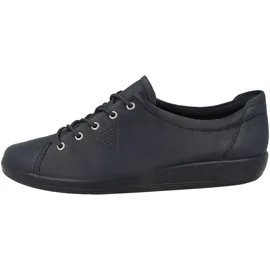 ECCO Soft 2.0 Hohe Sneaker Trainer, Marine, 39