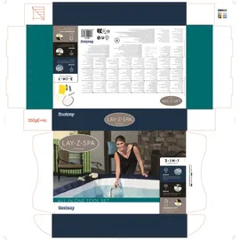 BESTWAY Lay-Z-Spa Reinignungs-Set All in One