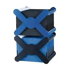 HAN Hängeregistraturkorb ohne Mappen X-CROSS blau