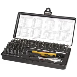 Wiha Micro-Bit Set ESD Schraubendreher Griff, Ratsche, Griff Verlängerung und Adapter