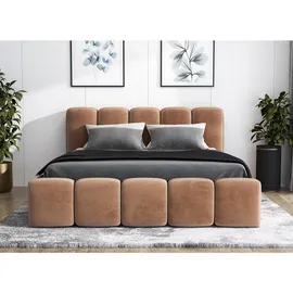 a&j möbelland Sonic 120 x 200 cm Braun