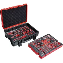 KWB Werkzeugkoffer 80-tlg. E-Case System rot/schwarz