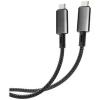 Vivanco USB-C® Kabel USB4® USB-C® Schwarz 64014