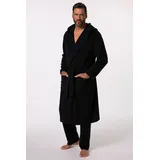 Jp1880 Bademantel in schwarz 5XL