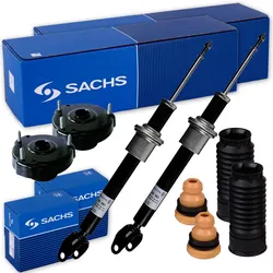Sachs Stossdämpfer+domlager+service Kit Vorne Passend Für Mercedes E-klasse W211: Staubschutzsatz, Stoßdämpfer Mercedes-benz: A2113230092 Mercedes-ben