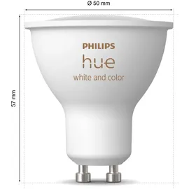 Philips Hue White & Color Ambiance GU10 350lm, 6er Pack