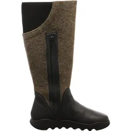 Softinos Damen Stiefel schwarz/braun - 39