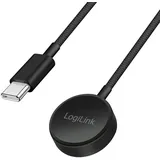 Logilink Smartwatch-Ladekabel schwarz 1 Stück