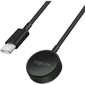 Logilink Smartwatch-Ladekabel schwarz 1 Stück