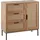 FineBuy Sideboard 80 cm Braun