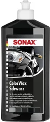 SONAX Lackpflege Color Wax, schwarz  02982000 , 500 ml - Flasche