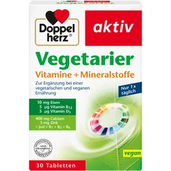 Doppelherz aktiv Vegetarier Vitamine + Mineralstoffe