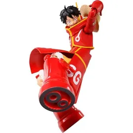 Tamashii Nations One Piece S.H.Figuarts Actionfigur Monkey D. Luffy Future Island Egghead 15 cm - Rot/Mehrfarbig
