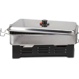 Tischräucherofen, Tischgrill, Räucherofen, Campingofen, Edelstahl, Forelle Top!