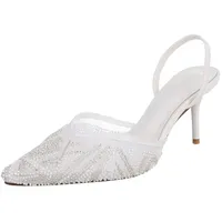 Ital-Design High Heel in Weiß | Gr.: 37