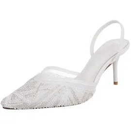 Ital-Design High Heel in Weiß | Gr.: 37
