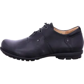 THINK! KONG chromfrei gegerbte nachhaltige Halbschuhe, SCHWARZ 43