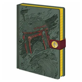 Star Wars Boba Fett Art Premium Notebook
