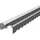 Eclipse Kassettenmarkise 4 x 3 m grau