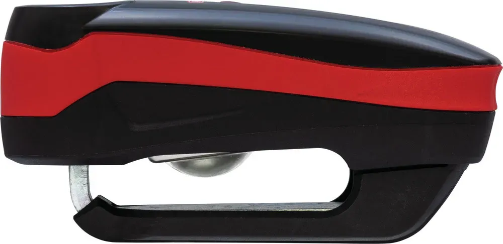 Abus Detecto 7000 RS1, blocage du disque de frein avec alarme - Noir/Rouge
