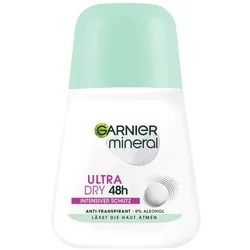 Garnier Mineral UltraDry Roll-on Anti-Transpirant Antitranspirant 50 ml 