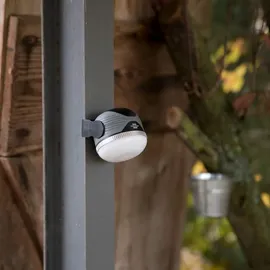 Brennenstuhl OLI 310 AB mit Bluetooth Lautsprecher und Haken / Campinglampe für außen mit Lautsprecher 1x 3W - 350 lm,