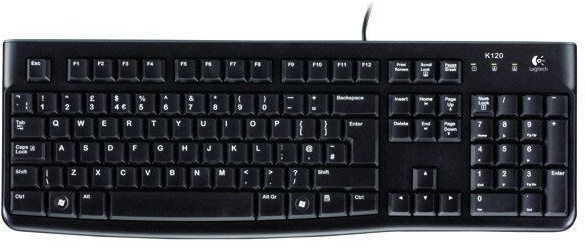 Logitech K120 Business-Tastatur schwarz OEM