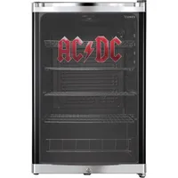 CUBES HC 203 E AC/DC Getränkekühlschrank (115 l, 845 mm hoch, Schwarz/Rot)