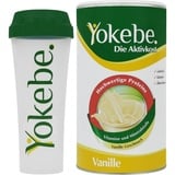 Yokebe Aktivkost Lactosefrei Vanille Pulver 500 g + Shaker Starterpaket