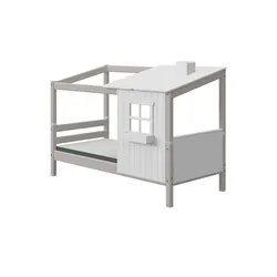 FLEXA Bettgestell  Flexa Classic Haus ¦ grau ¦ Maße (cm): B: 112 H: 154