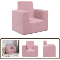 Vidaxl - Kindersofa Rosa Weich Plüsch