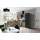 kochstation Winkelküche L-Form 270 cm grau