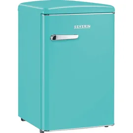 Severin RKS 8834 Retro-Kühlschrank (108 l, 875 mm hoch, Türkis)